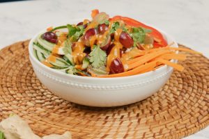 Thai Inspired Grape Chicken Salad